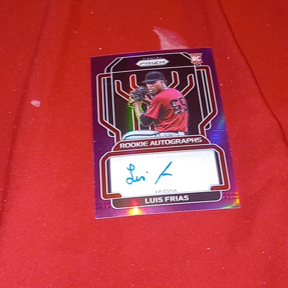 LUIS FRIARS ROOKIE AUTOGRAPH - Picture 3 of 4